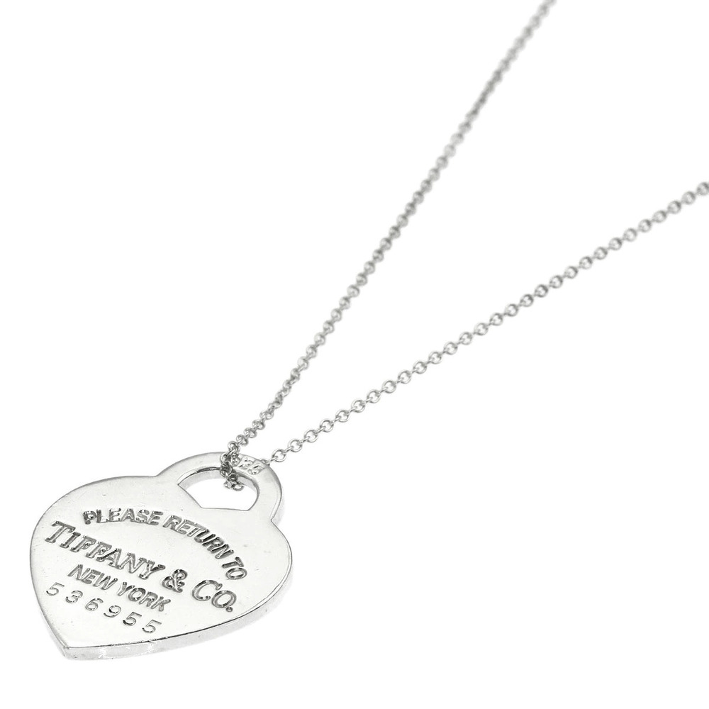 Tiffany Co Return To Tiffany Heart Necklace Sterling Silver